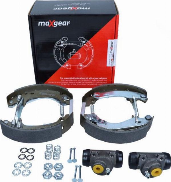 Maxgear 19-5691KIT - ZESTAW SZCZĘK HAM. CITROEN AX-SAXO 91-03 FAST KIT KPL. Z CYLINDERKAMI