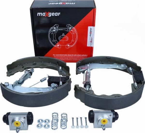 Maxgear 19-5658KIT - ZESTAW SZCZĘK HAM. RENAULT CAPTUR-CLIO 0.9-1.2-1.5 DCI 12- FAST KIT KPL. Z CYLINDERKAMI
