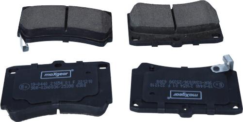 Maxgear 19-0440 - KLOCKI HAM. MAZDA P. 323 89-