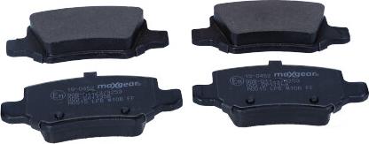 Maxgear 19-0452 - KLOCKI HAM. DB T. W168 A-KLAS.