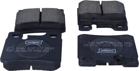 Maxgear 19-0406 - KLOCKI HAM. DB T. W124-202 KOM