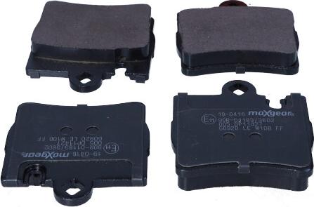 Maxgear 19-0416 - KLOCKI HAM. DB T. W220 98-