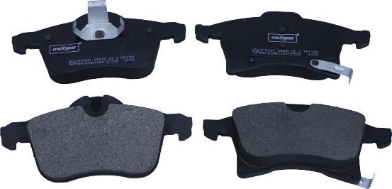 Maxgear 19-0641 - KLOCKI HAM. OPEL P. ASTRA G-H-MERIVA-ZAFIRA