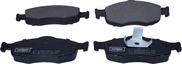 Maxgear 19-0643 - KLOCKI HAM. FORD P. MONDEO 93- BEZ CZUJNIKA