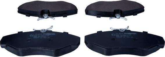 Maxgear 19-0610 - KLOCKI HAM. RENAULT P. TRAFIC 01--VIVARO 01--ESPACE 98- BEZ CZUJNIKA ZAKOŃCZENIE W SKOS