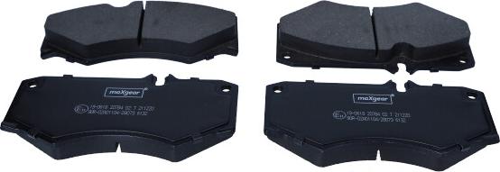 Maxgear 19-0618 - KLOCKI HAM. DB P. 207-410