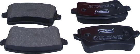 Maxgear 19-1997 - KLOCKI HAM. VW T. A4-A5-Q5 07- 1.8-3.2-QUATTRO TARCZA 300MM