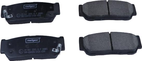 Maxgear 19-1421 - KLOCKI HAM. SSANGYONG T. RODIUS 05--SORENTO 06-