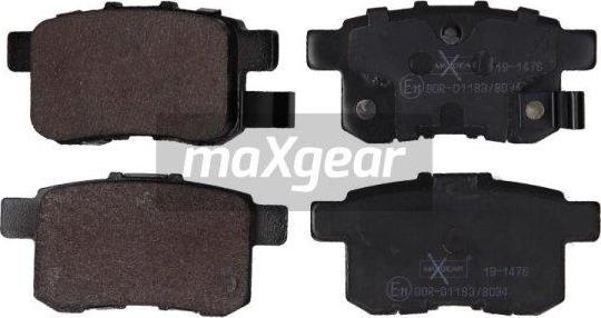 Maxgear 19-1476 - KLOCKI HAM. HONDA T. ACCORD 08-