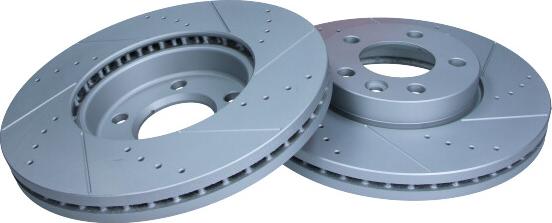 Maxgear 19-1050SPORT - TARCZA HAM. VW P. T5 03- 16 308MM-TUAREG 2.5TDI NAWIERCANA I NACINANA. Z POWŁOKĄ ANTYKOROZYJNĄ