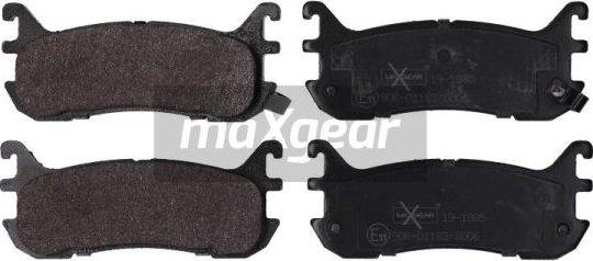Maxgear 19-1385 - KLOCKI HAM. MAZDA T. 323 89-98-MX5 94-