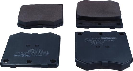 Maxgear 19-3916 - KLOCKI HAM. FORD P. CAPRI-CONSUL-ESCORT-GRANADA-TAUNUS 1.1-3.0 68-85