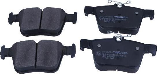 Maxgear 19-3598 - KLOCKI HAM. VW T. ARTEON-GOLF-PASSAT-TIGUAN-TOURAN 1.0-2.0 12-
