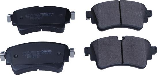 Maxgear 19-3609 - KLOCKI HAM. AUDI T. Q5-Q7 2.0-3.0 TDI QUATTRO 15-