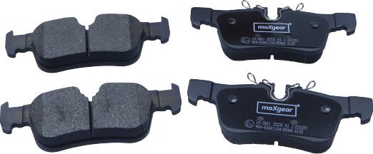 Maxgear 19-3601 - KLOCKI HAM. BMW T. 2 13--X1 14--I3 13-