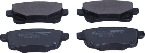 Maxgear 19-3607 - KLOCKI HAM. RENAULT T. GRAND SCENIC 13-