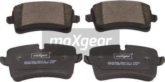 Maxgear 19-3026 - KLOCKI HAM. VW T. A6-A7 11- TARCZA 330MM