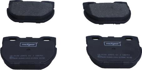 Maxgear 19-3133 - KLOCKI HAM. LAND ROVER T. DEFEENDER 90