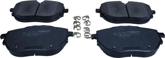Maxgear 19-3880 - KLOCKI HAM. VW P. TRANSPORTER 19- BEZ CZUJNIKA !!!!CZUJNIK OSOBNO POD NUMEREM 23-0192!!!