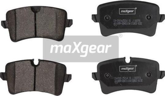 Maxgear 19-2919 - KLOCKI HAM. VW T. A8 09- TARCZA 330MM