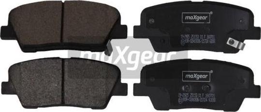 Maxgear 19-2925 - KLOCKI HAM. HYUNDAI T. SANTA FE 09--KIA SORENTO 09--STINGER 17-