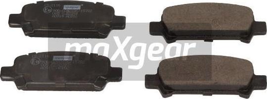 Maxgear 19-2116 - KLOCKI HAM. SUBARU T. FORESTER-IMPREZA 97-