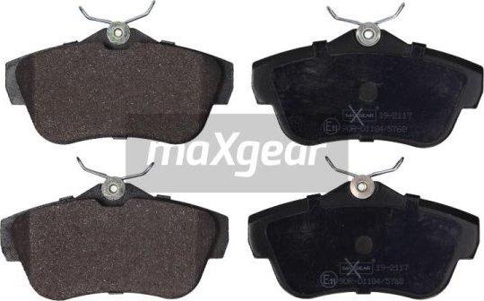 Maxgear 19-2117 - KLOCKI HAM. CITROEN T. JUMPY 07-