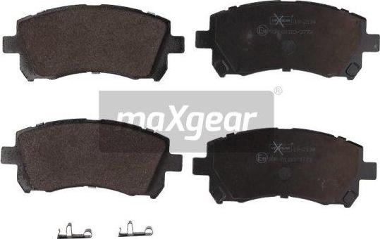 Maxgear 19-2134 - KLOCKI HAM. SUBARU P. IMPREZA 00--FORESTER-LEGACY 98-