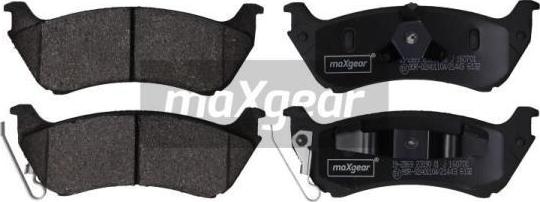 Maxgear 19-2869 - KLOCKI HAM. DB T. W163 ML 98-