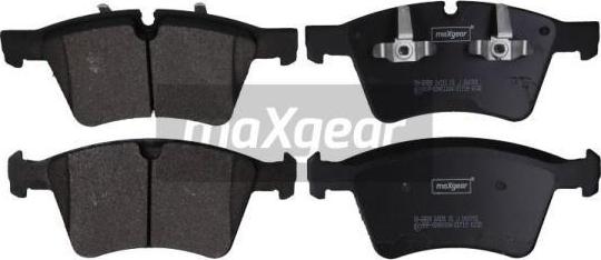 Maxgear 19-2889 - KLOCKI HAM. DB P. X164 GL 09- KOŁA 19