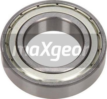 Maxgear 10-0208 - ŁOŻYSKO ALTERNATORA 6006-2RS 30X55X13 METALOWE USZCZELNIENIE