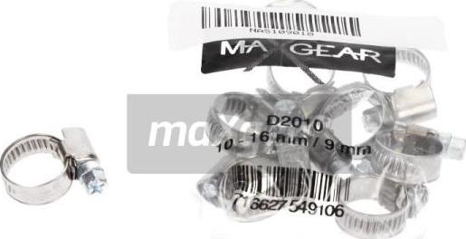 Maxgear 84-0002 - OPASKA ZACISKOWA 10-16-9 W2 ŚLIMAKOWA