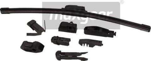 Maxgear 39-9400 - PIÓRO WYCIERACZKI 400MM-16 1 SZT. BEZPRZEGUBOWA MULTI 8 ADAPTERÓW = 13 MOCOWAŃ