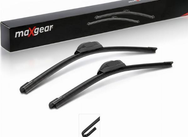 Maxgear 39-1026 - PIÓRO WYCIERACZKI 600-550MM OPEL ZAFIRA 09.98-> PŁASKIE HAK