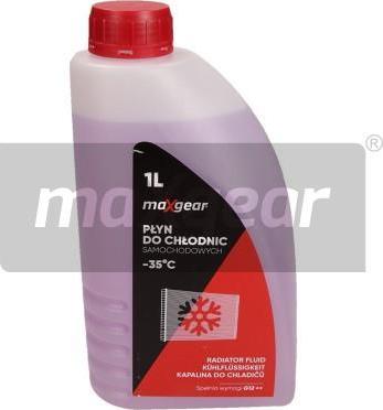 Maxgear 36-0167 - PŁYN DO CHŁODNIC 1L -35°C FIOLETOWY G12 NA DODATKACH BASF