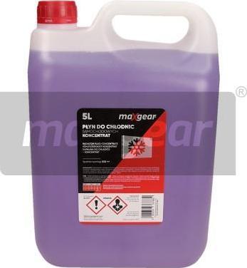 Maxgear 36-0171 - PŁYN DO CHŁODNIC 5L KONC. FIOLETOWY G12 NA DODATKACH BASF