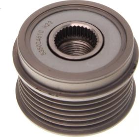 Maxgear 30-0203 - KOŁO PASOWE ALTERNATORA MAZDA 3-6 1.6-2.3 02-- MICRA 1.2DIG 11-