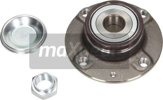 Maxgear 33-0561 - ŁOŻYSKO KOŁA PEUGEOT T. 206-C2-C3 00- Z ABS