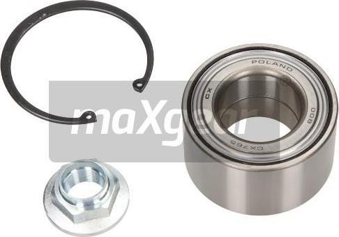 Maxgear 33-0604 - ŁOŻYSKO KOŁA MAZDA P. 3 1.4-1.6-2.0B 03-