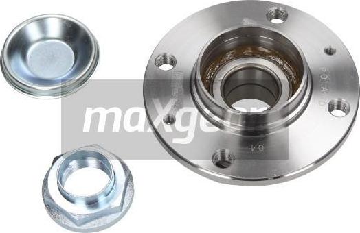 Maxgear 33-0615 - ŁOŻYSKO KOŁA CITROEN T. BERLINGO 11-04- Z ABS