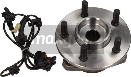 Maxgear 33-0742 - ŁOŻYSKO KOŁA JEEP P. CHEROKKE 2.7-3.4 4WD-2.8CRD 4WD PRAWE