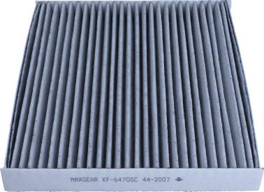 Maxgear 26-1913 - FILTR KABINY FORD RANGER 2012- SILVER CARBON Z JONAMI SREBRA I WĘGLEM AKTYWNYM