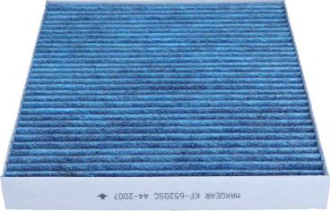 Maxgear 26-1912 - FILTR KABINY KIA SORENTO 14- SILVER CARBON Z JONAMI SREBRA I WĘGLEM AKTYWNYM