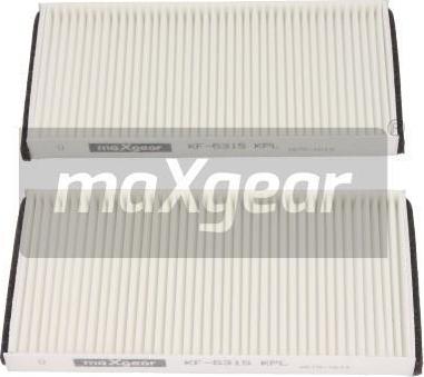 Maxgear 26-1034 - FILTR KABINY SUZUKI GRAND VITARA 98-05 2SZT !!!KPL 2 SZT!!!