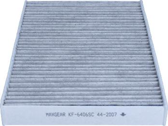 Maxgear 26-1807 - FILTR KABINY CITROEN C5 08--C6-407 1.6-2.0HDI SILVER CARBON Z JONAMI SREBRA I WĘGLEM AKTYWNYM