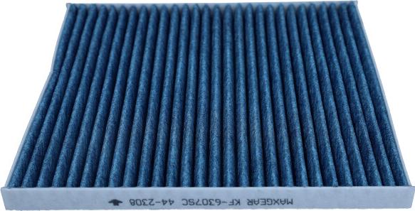 Maxgear 26-2566 - FILTR KABINY HYUNDAI TUSCON 04--I40 11--GENESIS 08--ACCENT 10--KIA SPORTAGE 10--CARENS-RIO 05- SILVER CARBON Z JONAMI SREBRA I W