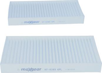 Maxgear 26-2009 - FILTR KABINY DODGE NITRO 2.8CRD 08- KPL 2SZT