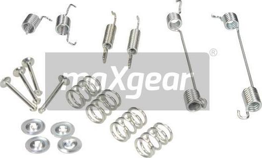 Maxgear 27-0380 - SPRĘŻYNY SZCZĘK HAM. FIAT T. PUNTO- RENAULT CLIO