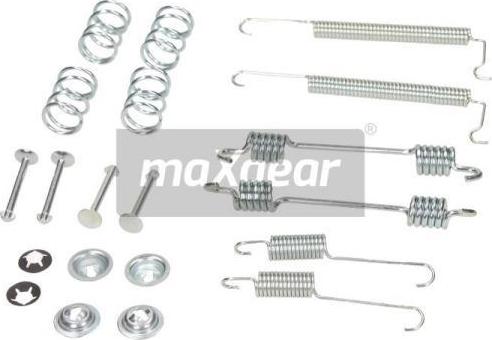 Maxgear 27-0370 - SPRĘŻYNY SZCZĘK HAM. OPEL T. CORSA 93- ASTRA 1