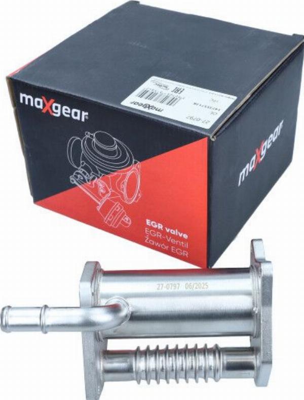 Maxgear 27-0797 - CHŁODNICA ZAWORU EGR RENAULT MEGANE 1.5DCI 08-15